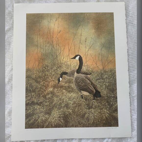 - Chris Forrest VINTAGE Lithograph ‘Sentinel 1980’